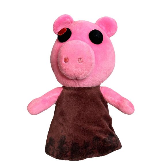 Piggy Georgy Plush 2021 Minitoon Original Toy Stuffed Pig Soft Pink Red Eye - Picture 1 of 7